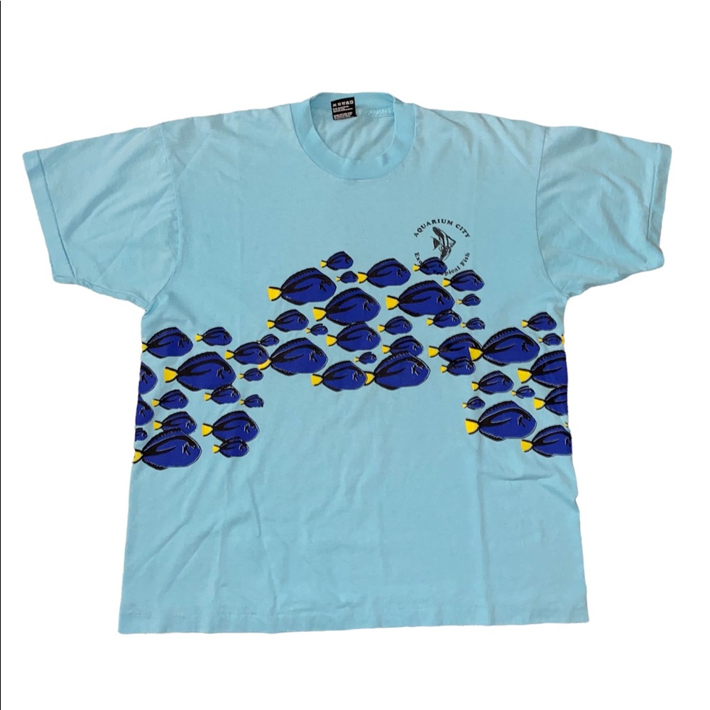 Vintage tropical fish Tee Size: XL